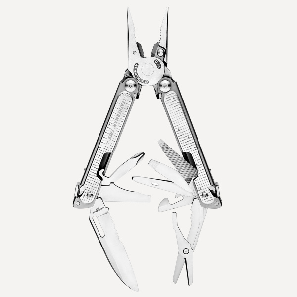Мультитул Free P2, 19 функций, 10,8 см (Stainless; Box, чехол нейлон)
